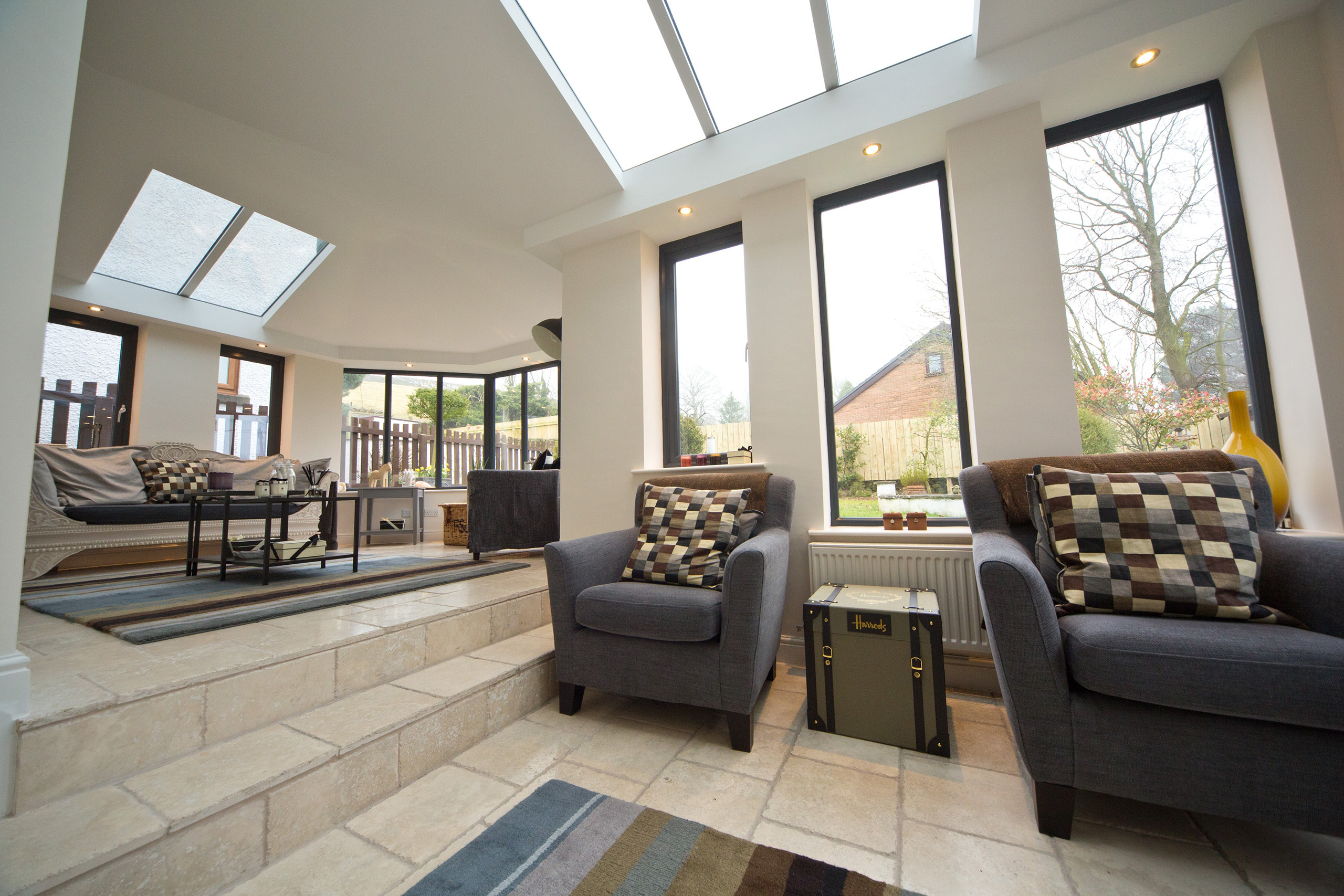 How can a house extension improve the security of your home?