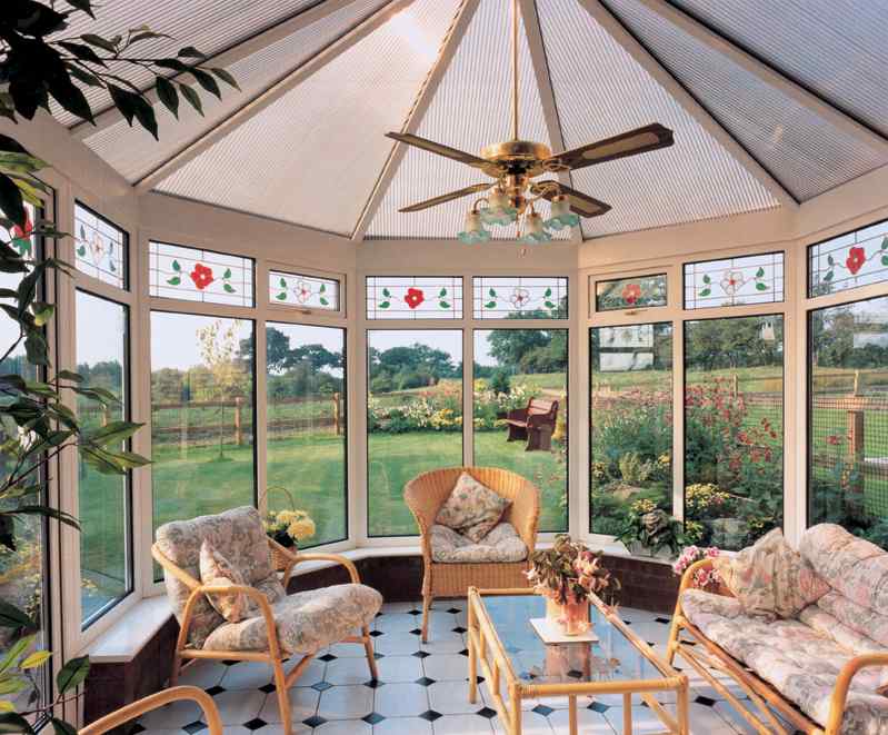 White Victorian Ceiling fans